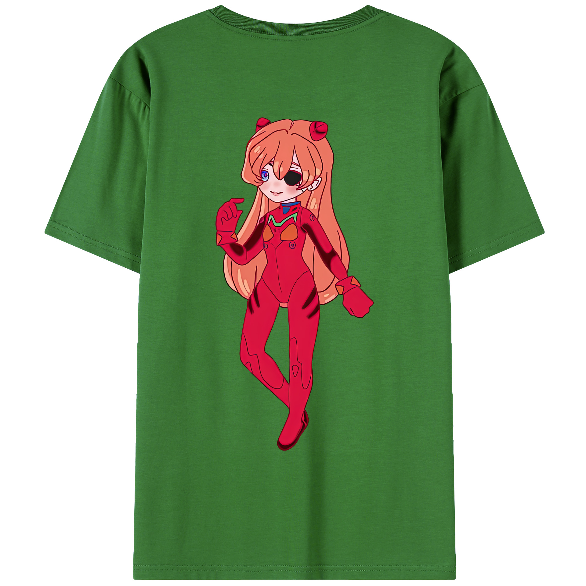 （画像用） EVA 新世紀エヴァンゲリオン レディース半袖Tシャツ(バックプリント)
